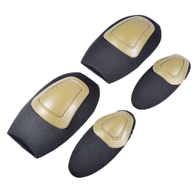 Bangcool 4PCS Protective Gear Set Creative Soft TPR Knee Pad Elbow Pad for Outdoor Sports