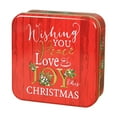 thumbnail image 2 of Caja De De Hierro Con Forma De Dibujos Animados Para Fiestas De Año Nuevo, Color Rojo JOY ALEGRÍA roja, 2 of 8