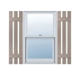 thumbnail image 6 of Ekena Millwork 12"W x 39"H Lifetime Vinyl, Standard Three Board Spaced, Board-n-Batten Shutters, w/Installation Shutter-Lok's & Matching Screws (Per Pair), Black, 6 of 8