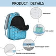 thumbnail image 4 of French Bulldog Backpack for School,Cute School Bag,Schoolbag with Adjustable Shoulder Straps & Padded Back,15.3"x11"x7.1".﻿, 4 of 6