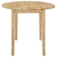 thumbnail image 5 of Bucknell 3-piece Round Drop Leaf Dining Table Set Natural, 5 of 16