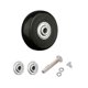 thumbnail image 5 of Ruedas de repuesto para maletas de equipaje silenciosas Ruedas para maletas de equipaje para reparación, Rueda de tanque de 80 mm 29 mm, 5 of 5