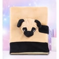 thumbnail image 5 of DolliBu Pug Dog Plush Notebook – Unique Plush School Journal, Cute Furry Stuffed Animal Toy with 80 Pages Personal Journal for Kids, Adults Office Desk Accessory Writing Pad – 5.4 Inch, 5 of 7