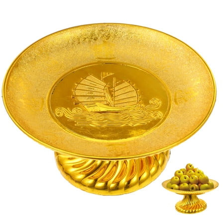 

Buddhist Offering Plate Fruit Storage Tray Food Dessert Snack Blessing Fruit Tray