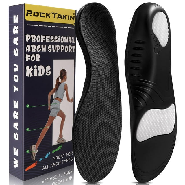 Plantillas ortopédicas con soporte de arco para niños ROCKTAKIN