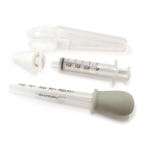 Set De Medicina Infantil Dreambaby: Gotero, Cuchara, Jeringa