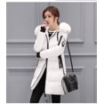 thumbnail image 1 of Chaqueta de mujer de corte entallado, chaqueta de plumón de algodón, chaqueta de mujer de longitud media a larga, chaqueta de mujer de talla grande, 1 of 6