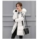 thumbnail image 1 of Chaqueta de mujer de corte entallado, chaqueta de plumón de algodón, chaqueta de mujer de longitud media a larga, chaqueta de mujer de talla grande, 1 of 6