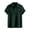 BZ26_Dark Green, variant on Lumtrix Mens Polo Shirt Texture Knitted Button Dpwn T-Shirt Casual Short Sleeve Summer Vacation Golf Shirts Beige 2XL