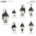 thumbnail image 4 of Livex Lighting - Exeter - 3 Light Outdoor Pendant Lantern in Farmhouse Style -, 4 of 8