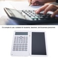 thumbnail image 3 of Calculadora científica, Calculadora científica de escritorio Calculadora matemática con tableta de escritura lcd pantalla borrible de 2 lánas bloque de notas de calculador, 3 of 7
