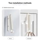 thumbnail image 5 of No Drilling Folding Clothes Drying Rack Towel Hooks Coat Rack Hat Wall Hanger Adhesive Wall Hooks Storage Hanging, 5 of 5