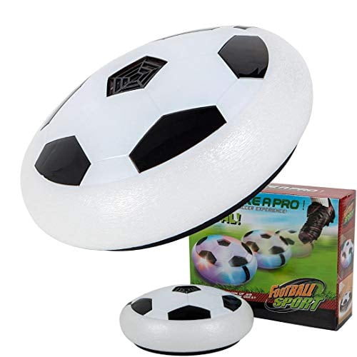 BETTERLINE Air Power Soccer Football Hover Disc Toy with Foam Bumpers