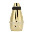 thumbnail image 1 of Trumpet Mute, ABS Trumpet  Compressed Foam Pad Low Back Pressure  For Practicing Instrument For Beginners Gold, 1 of 8