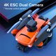 thumbnail image 5 of Bewildely Avión 4K 2,4G señal profesional UAV impermeable plástico no tripulado gravedad detección caída Control de una tecla Juegos de césped Gary, 5 of 6