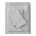 thumbnail image 1 of Sábanas de franela Sleep Philosophy True North, tamaño king, gris, 1 of 9