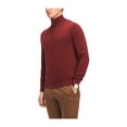 thumbnail image 1 of Tommy Hilfiger Mens Quarter Zip Cardigan Sweater red 2XL, 1 of 1