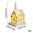 thumbnail image 3 of Snow Globe under $5! Xqxayjr Christmas Snow Globe House,Resin Snow House Decor,Glowing Christmas Village,Tabletop Christmas Decor,Winter Village Collection,Christmas Cottage,Holiday Home, 3 of 9