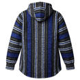thumbnail image 4 of Men's Tribal Print Comfort Hoodie, Casual Long Sleeve Pullover Sweatshirt, Ethnic Style Streetwear for Christmas, Fall Winter, Cultural Events and Daily Wear,Dark Blue,S, 4 of 4