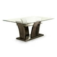 thumbnail image 3 of Furniture of America Waverly 7-Piece Wood Dining Table Set in Brown Cherry, 3 of 9