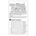 thumbnail image 2 of Take a Break - Word Search: 144+ Puzzles, 10 Bonus Crisscross Fill-In Puzzles, Autumn Themed, Brain Challenges, Mind-Boosting Fun, Relax, Unwind, Unplug, De-Stress, Reduce Anxiety Solve!, 2 of 3