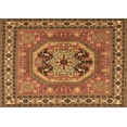thumbnail image 1 of Ahgly Company Indoor Rectangle Persian Brown Traditional Area Rugs, 2' x 3', 1 of 4