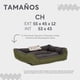 thumbnail image 3 of Cama para perro Alebripets  Cama Chica Verde Militar, 3 of 8