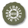 thumbnail image 1 of Coussin de Décoration Happy mas Celebration Round Throw, 1 of 3