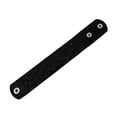 thumbnail image 5 of Black Vinyl Wristband with Chrome Pyramid and Round Studs 8.75 Inches Long, 5 of 5