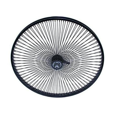 

144 Spoke Coaster Wheel 14G Black.