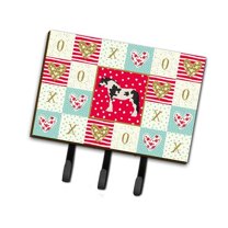 Caroline's Treasures CK5339TH68 Cyldesdale Horse Love Leash or Key Holder, Red, Triple, multicolor