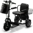 thumbnail image 3 of MotoTec Folding Mobility Electric Trike 48v 1000w Dual Motor Lithium Black, 3 of 5