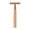 Rose Gold, variant on Double Edge Shaving Grooming Tool Long Non Slip Handle for