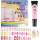 thumbnail image 1 of Press on Nails EBANKU Kids, 78 unidades, flor de cubierta completa con pegamento, 1 of 7