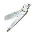thumbnail image 3 of VR Instrument Supply Lister Bandage Scissors 5.5-Inch Stainless Steel Shears-Titanium Finish Cut Through Bandages, Dressing, Tape, Gauze, Clothing Blue Handle, 3 of 5