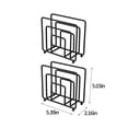 thumbnail image 3 of DPTALR Napkin Holder For Table, Modern Metal Napkin Holders For Kitchen Dining Tables & Countertops, Paper Cocktail Napkins Holder Dispenser For Indoor & Outdoor Use, 3 of 6
