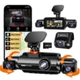 thumbnail image 1 of Cámara de coche Dash Cam Neideso 360° FHD 2K+1080P delantera y trasera, 1 of 9