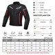thumbnail image 2 of Chaqueta de moto Macarena Textil Moto impermeables blindadas CE ADV Banda reflectante de alta visibilidad de para conducción chaqueta de moto, 2 of 8