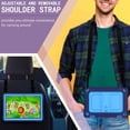 thumbnail image 3 of Dteck Case for All-New Kindle Fire HD 8 Tablet(10th Generation 2020 Release) & Fire HD 8 Plus, Heavy Duty 3 in 1 Hybrid Rugged Shockproof Kickstand Case with Shoulder Strap, Navy+Blue, 3 of 7