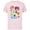 Soft Pink, variant on Disney PIXAR Feelin’ Fine One Day At A Time - Short Sleeve Cotton T-Shirt for Adults - Customized-Black