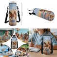 thumbnail image 7 of KUIFORTI Brown Horse Backpack for Boy School Bag and Lunch Box Kid Backpack Set of 4 Pencil Bags Water Bottle Sleeve for Elementary Primary Middle School Student Supplies, 7 of 7