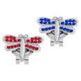 thumbnail image 1 of LOVIVER 2pcs Golf Cap Hat Visor Clip Ball Marker Golfer Gift Dragonfly, 1 of 8