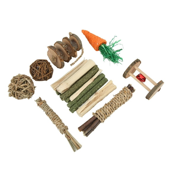 Small Pets Molar Toys, Hamster Chew Toys Set For Chinchillas For Rabbits For Hamsters