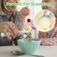 thumbnail image 3 of Anti-Freeze Ice Cream Scoop 7 Inch, One Piece Aluminum Nonstick Design, for Gelato Sorbet Cookie Dough Watermelon, Commercial Use, Silver, 3 of 6