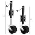 Boat Trailer Jack with 6 Inch Dual Wheel 11" Vertical Travel SwingBack