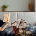 thumbnail image 3 of Outer Space Soft Flannel Fleece Blanket, International Station Global Communication Orbiting over the Earth Rocket Photo, Cozy Plush for Indoor and Outdoor Use, 70" x 90", Multicolor, by Ambesonne, 3 of 5