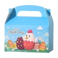 thumbnail image 5 of 12Pcs Easter Treat Boxes with Bunny & Egg Prints, 4 Assorted Designs, Portable Paper Gift Boxes with Handles for Party Favors, Candy & Goodies, 5 of 6