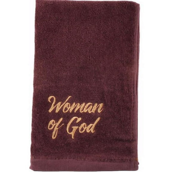 Swanson Christian Supply 163126 Towel-Pastor-Woman of God, Burgundy with Gold