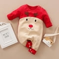 Baby Girl Summer Romper Baby Girl Boy Christmas Outfits Deer Baby