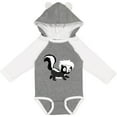 thumbnail image 3 of Inktastic Cute Woodland Animal Skunk Boys or Girls Long Sleeve Baby Bodysuit, 3 of 5